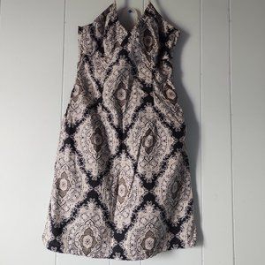 H&M Paisley Halter neck Mini Dress